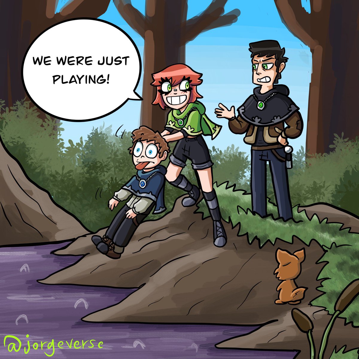 jorgeverse's tweet photo. Some characters from my upcoming comic series!
#characterdesign #art #illustration #digitalart #drawing #sketch #characterart #artist #artwork #character #artistsoninstagram #conceptart #oc #originalcharacter #procreate #digitalillustration #design #draw #digitaldrawing #cartoon https://t.co/RuYmdyd61X