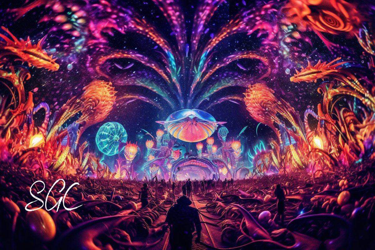 studiogreencode's tweet photo. Day 3: #VisionaryVoyage - Expand your mind with thought-provoking visuals 🌈👁️ Use #StudiogreencodePsychedelicWonderland All are welcome to post, Let's have fun with this!
#edmmusic #Aiart #midjourney #midjourneyv51 #inspirationweek #EDCLASVEGAS #Studiogreencode #EDCLV2023 https://t.co/wpLpXEHBVR