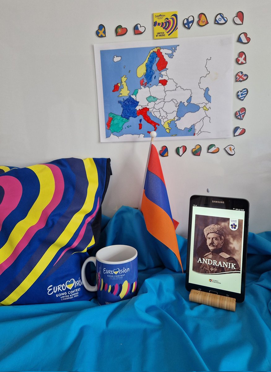 Book 18 of #Eurovisionathon 2023
 🇦🇲 ARMENIA 🇦🇲 
#Eurovisionathon
#Eurovision2023            
#ReadingChallenge 
#readathon
#bookstagram
#eurovision            
#liverpool
#lovetoread
@eurovision 
@barnsleylibraries
#liverpool