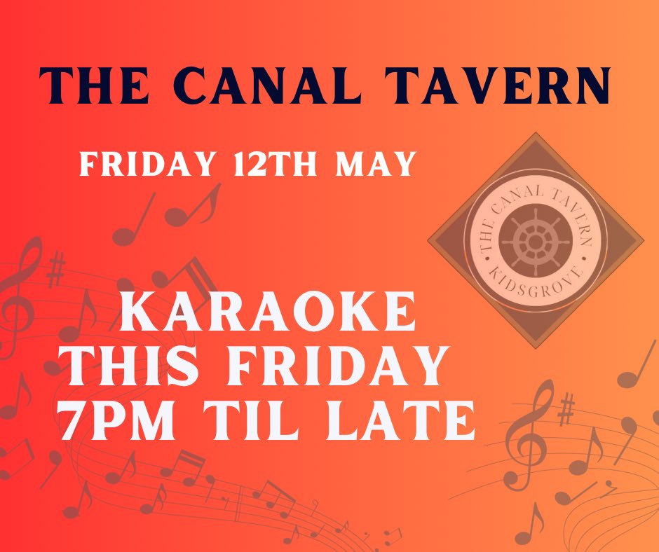 Karaoke this Friday 🎙️