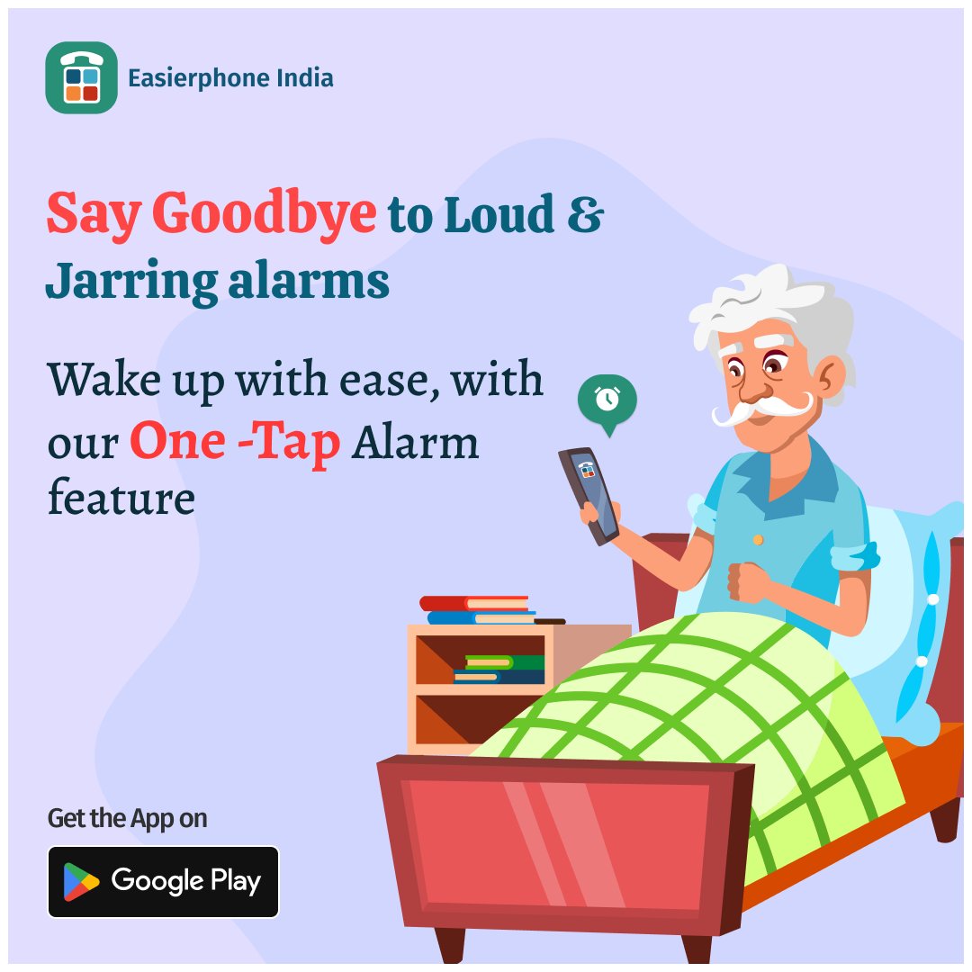 EasierphoneI's tweet photo. Rise and Shine! 🌞
Check out more amazing features here: https://t.co/M0NqbGQZS3

#AndroidApp #Mobilephone #Smartphone #Tech #Features #EasyInstallation #StayConnected #Alarm #Reminders #Snapshot #Emergency #AppForSeniorCitizens #ElderlyCare #AssistantApp #EasierphoneIndia https://t.co/f3PQVKDIdy