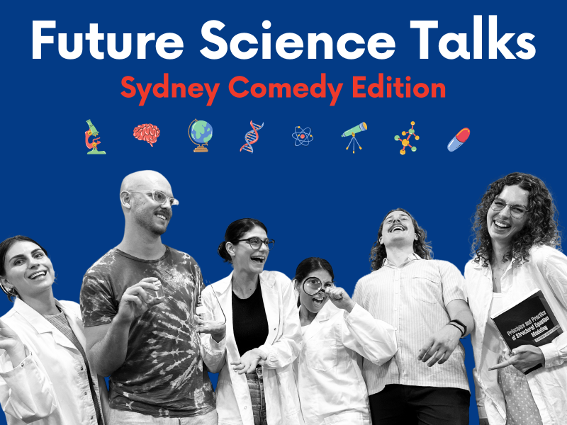 Science & Technology Australia (@scienceau) on Twitter photo Our #SuperstarsOfSTEM <a href="/sallykhurst/">Sally Hurst</a> & <a href="/AmandaKhoury9/">Amanda Khoury</a> will be at #FutureScienceTalks <a href="/Syd_Comedy_Fest/">SydneyComedyFestival</a>! Don't miss this hilarious crossover of comedy and awe-inspiring science: sydneycomedyfest.com.au/event/future-s… Our #SuperstarsOfSTEM <a href="/sallykhurst/">Sally Hurst</a> & <a href="/AmandaKhoury9/">Amanda Khoury</a> will be at #FutureScienceTalks <a href="/Syd_Comedy_Fest/">SydneyComedyFestival</a>! Don't miss this hilarious crossover of comedy and awe-inspiring science: sydneycomedyfest.com.au/event/future-s…
