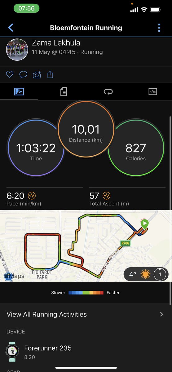 zamalekhula's tweet photo. We Are On The Right Track To Park This Week #RoseRun 32km #ZamaLeBus 03:15 as part of preparations to @ComradesRace #90dayswithoutsugar #FetchYourBody2023 #HalfMarathon #IPaintedMyRun #Marathon #run #runner #running #RunningMan #RunningWithSoleAC #TrapnLos #RunningWithTumiSole https://t.co/oHsR2zaHpj