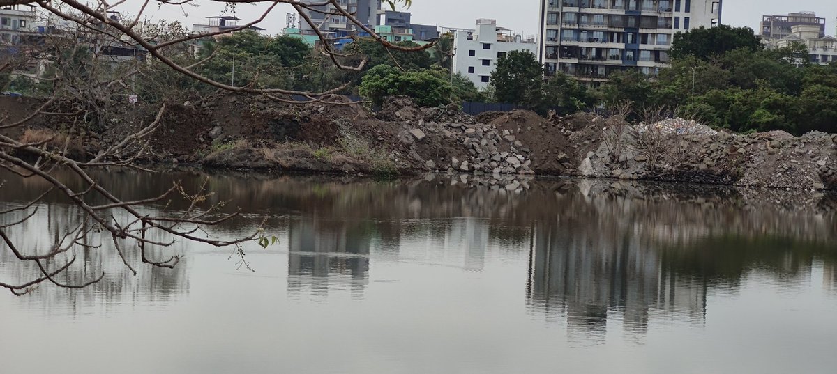 PramodDabrase's tweet photo. ULWE, even after a decade of its existence it still lacks basic amenities including facilities for waste management. Hapazard dumping of debris is destroying water bodies and mangroves. Urgent action required. https://t.co/TRM4M5N9kz