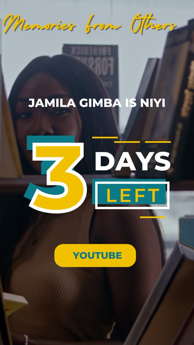 SenseandRants's tweet photo. @MissMahoganee  is Niyi.

Memories From Others premieres in 3 days on Sunday, May 14 at 8PM WAT (12 PM PST, 2 CST, 3 PM ET)💃💃💃

#MFO #family #therapy #love #blackgirl #Creative https://t.co/XFH5Ac23Ot