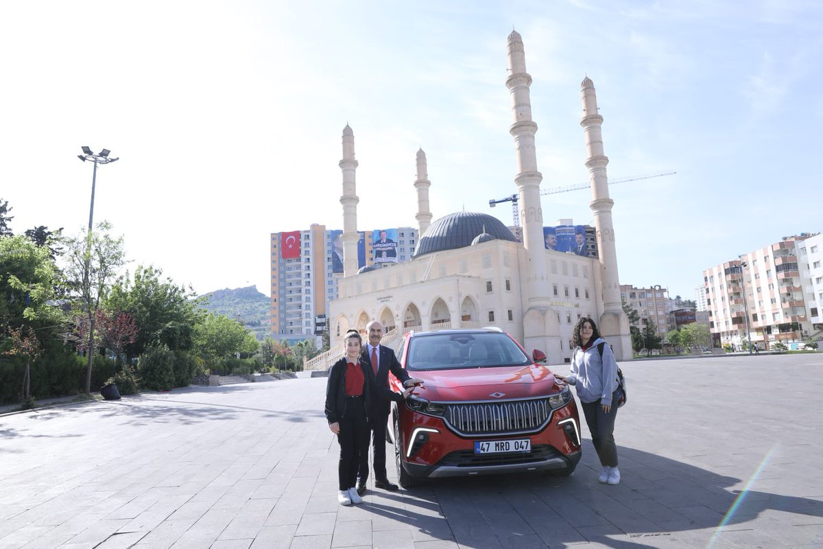 mahmutdemirttas's tweet photo. Türkiye'nin ilk yerli ve milli otomobili TOGG #Mardin’imizde! 

Milletimize hayırlı olsun. 

#TOGG https://t.co/dCIw4AEr5m