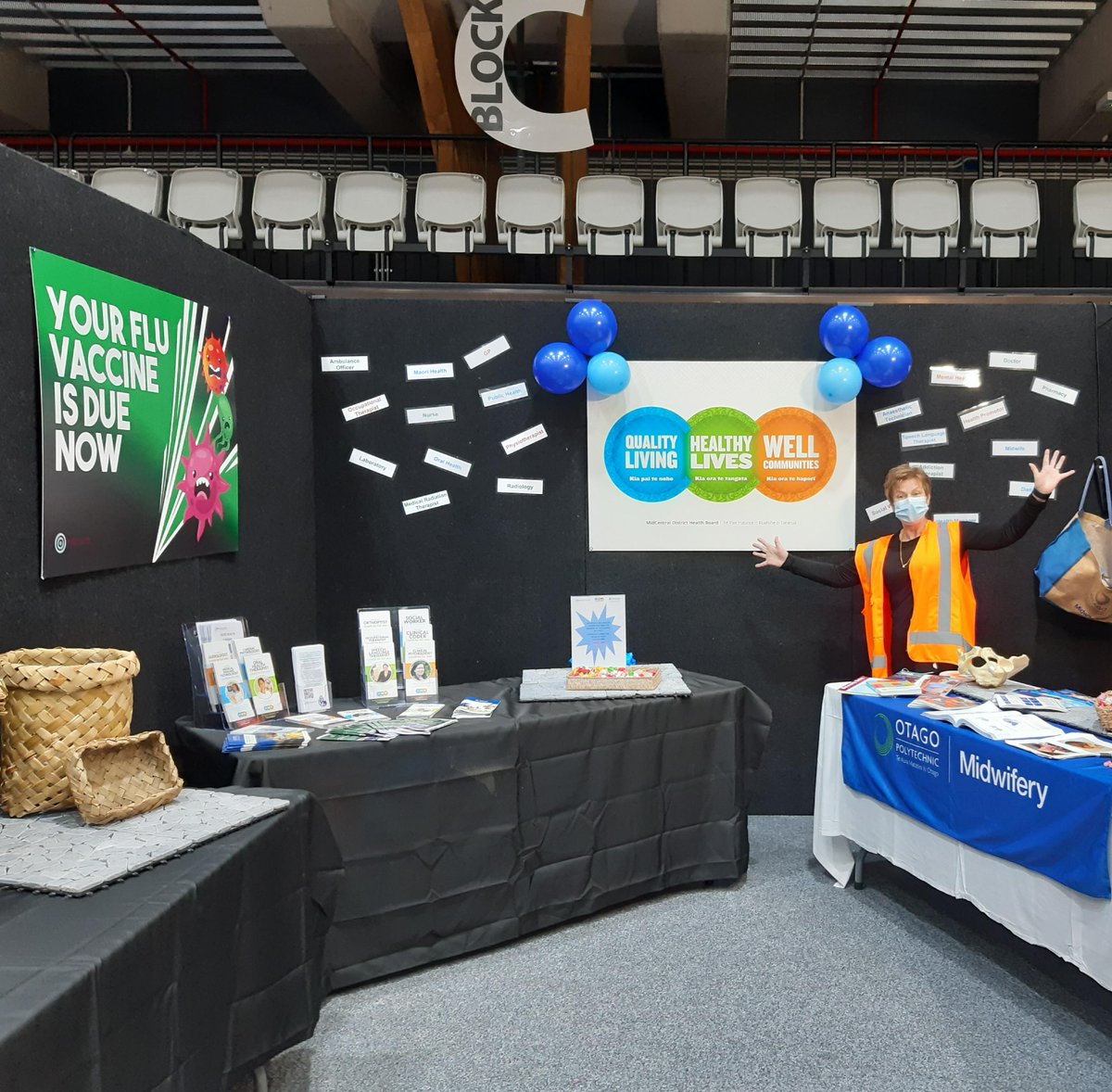 The MidCentral team will be at Central Energy Trust Arena next Thursday 18 May for the New Zealand Careers Expo from 9am to 7pm. To chat about health careers and what your next steps could be - come and say hi!

careers.mdhb.health.nz