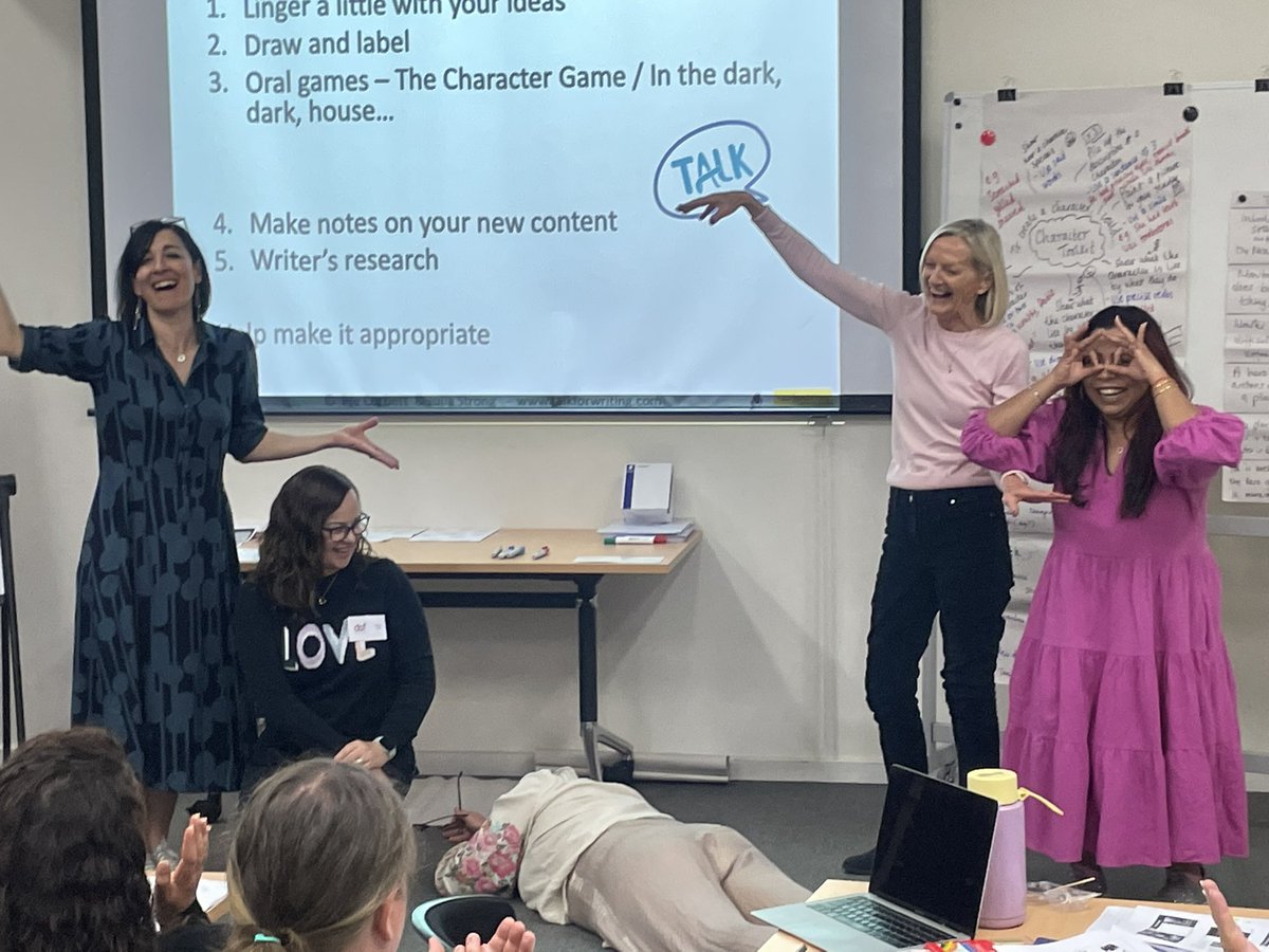 UK Expert Maria Richards in action today at the DSF teaching us all things Innovation in the Talk for Writing process. Maria you are a marvel! @Infeducation <a href="/Talk4Writing/">Talk for Writing</a> <a href="/DyslexiaSPELD/">Dyslexia-SPELD</a>