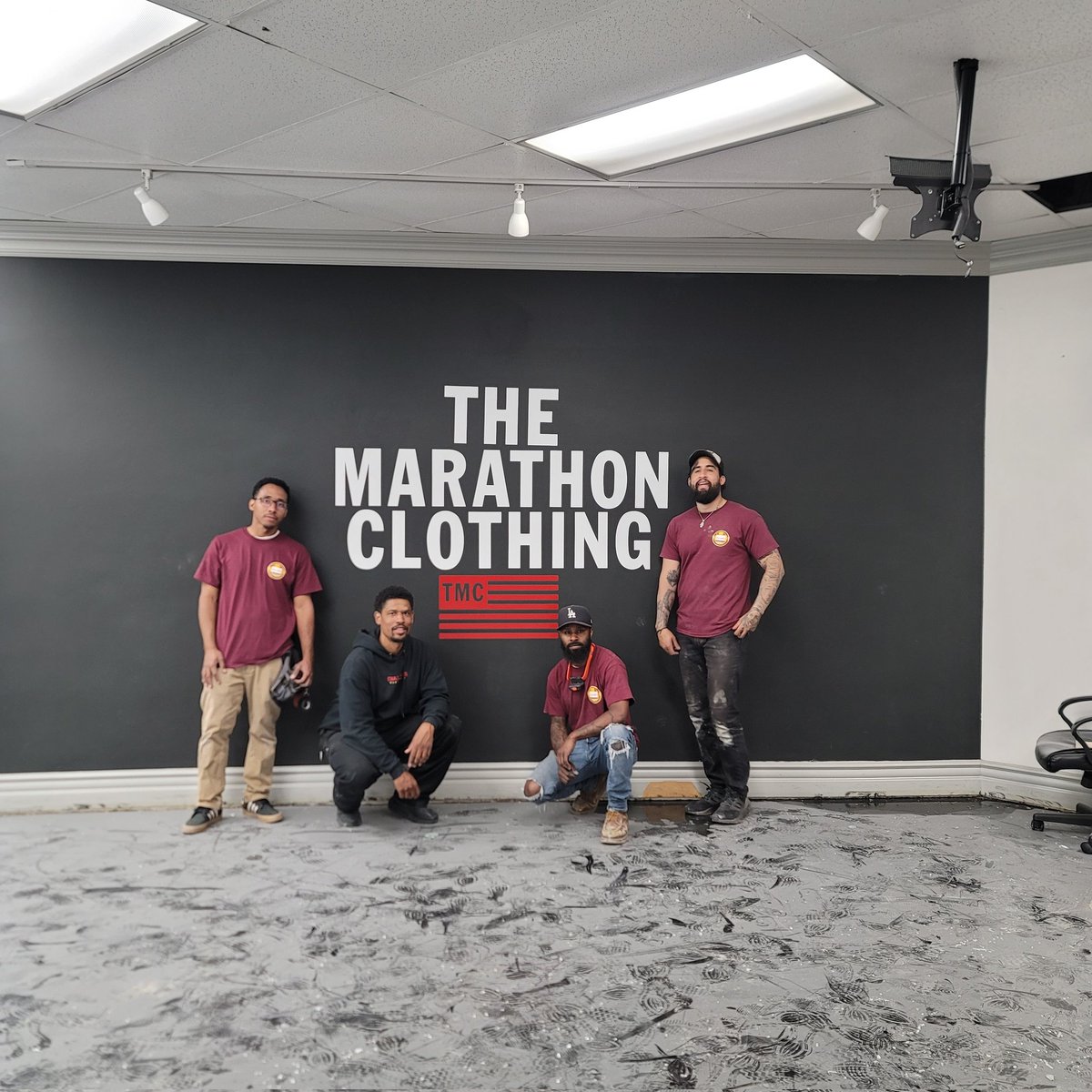 DiazBrosElectro's tweet image. We&apos;re installing a security camera system at the world famous @MarathonCloth 
#securitycamerainstallation 
#securitycameras