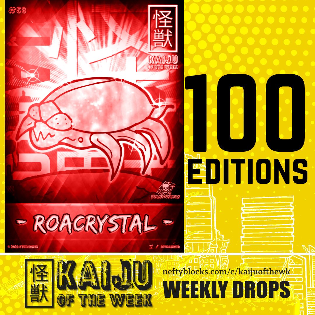 Stuhammer (Kaiju of the Week / BrA.I.n -storm) tweet media