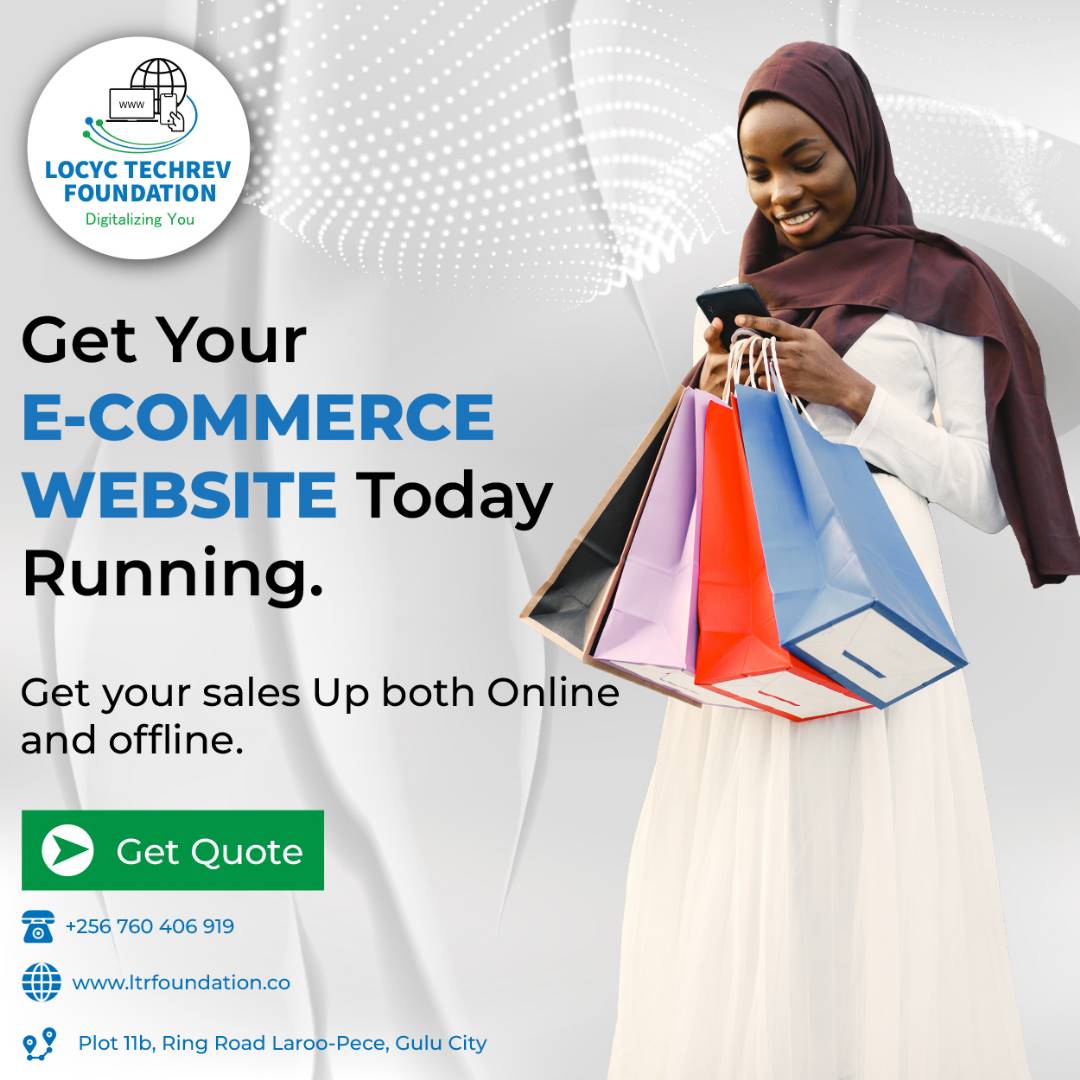 TechRev_Ug's tweet photo. Having a diversified client base is what every business wishes. 
Talk to us today and we shall actualize your wishes and admirations into reality.
"Dreaming without affirmative action yields no results"
Your E-commerce website for your business is just a phone call away from you. https://t.co/mUR7BfGl9B
