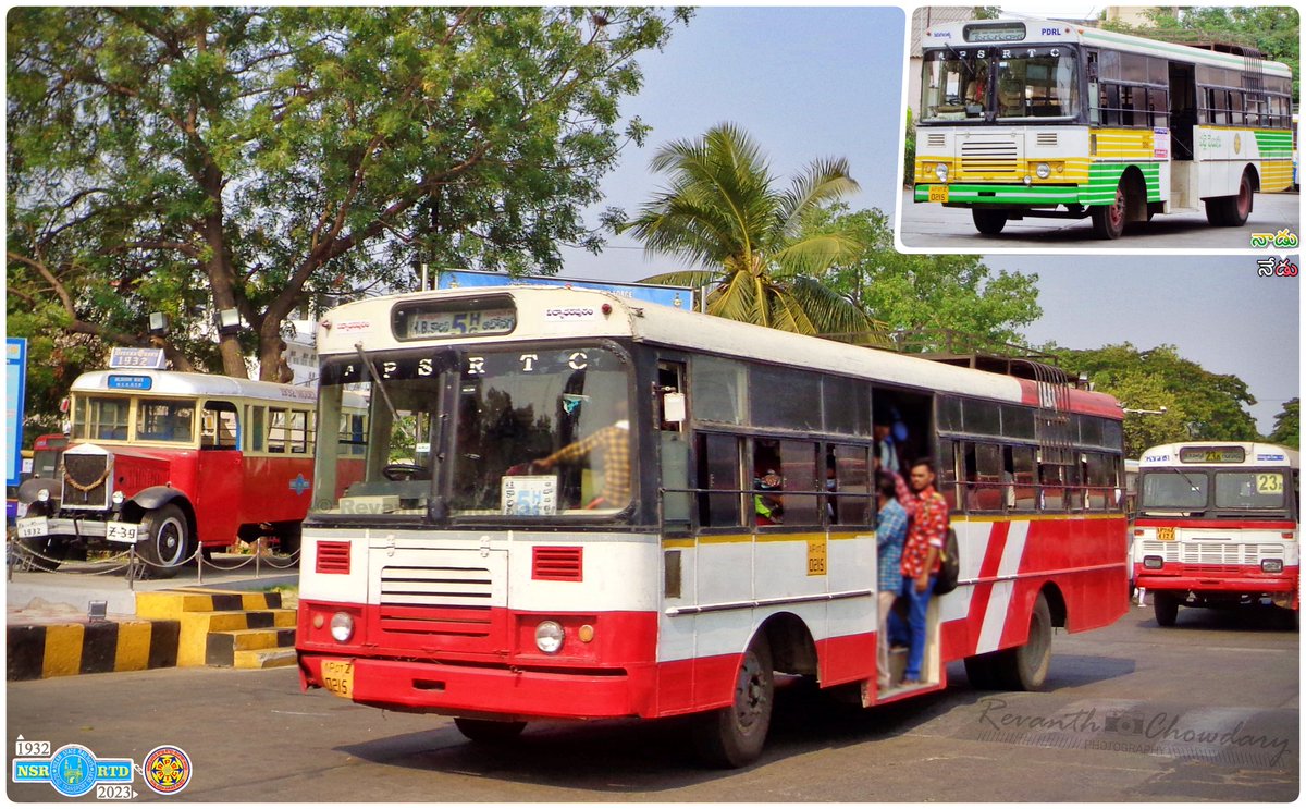 rc_revanth's tweet photo. #RedVibes #NationalTechnologyDay
The iconic Red colour of our very own #ErraBus... from 1932 to 2023...
#birthdaybus #NaduNedu #ΰ°¨ΰ°Ύΰ°‘ΰ±ΰ°¨ΰ±ΰ°‘ΰ±
π Happy Birthday to AP 07Z 0215 π
Completes 11 years of service to the corp. from 11/05/12
#APSRTC #NSRRTD #Albion #CityOrdinary #LoveofZ https://t.co/NVFIpVv0n5