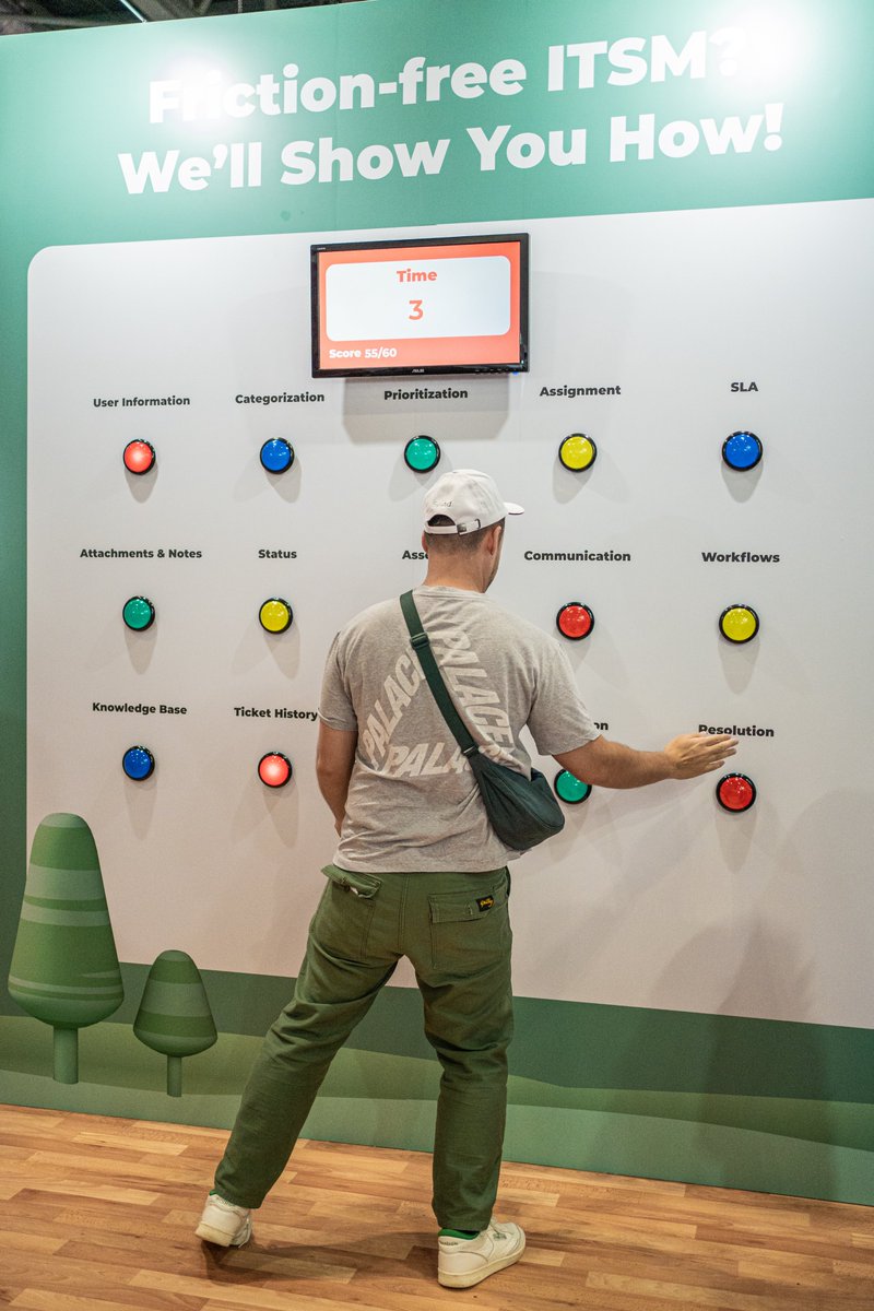 sysaid's tweet photo. 🌈 Calling all tech enthusiasts! Don't miss out on this chance! Come by booth #525! Engage in interactive activities, network with industry peers, &amp; learn about #serviceautomation @SITS_UK https://t.co/9i8a5IIJe6
