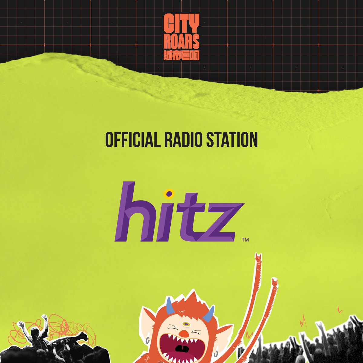 Shout-out to the folks over at <a href="/hitzdotmy/">HITZ</a> for spreading the word about City ROARS! Fest. Thanks for assisting us in our efforts to bring unique music to the ears of more listeners.