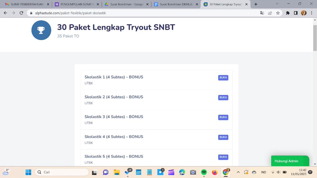 buterflyayu_'s tweet photo. Hallo Haii semuanyaaa
Bagi yang butuh latihan soal/ TO
Ini aku ada TO GRATISSS buat kaliann. Kebetulan aku dapet gel 1, trs blm sempet habis nyelesainnya
Jadi, kalian boleh akses ini yaa
#studytwt #SNBT2023 #utbk2023 #togratis https://t.co/NqFLppk1w4