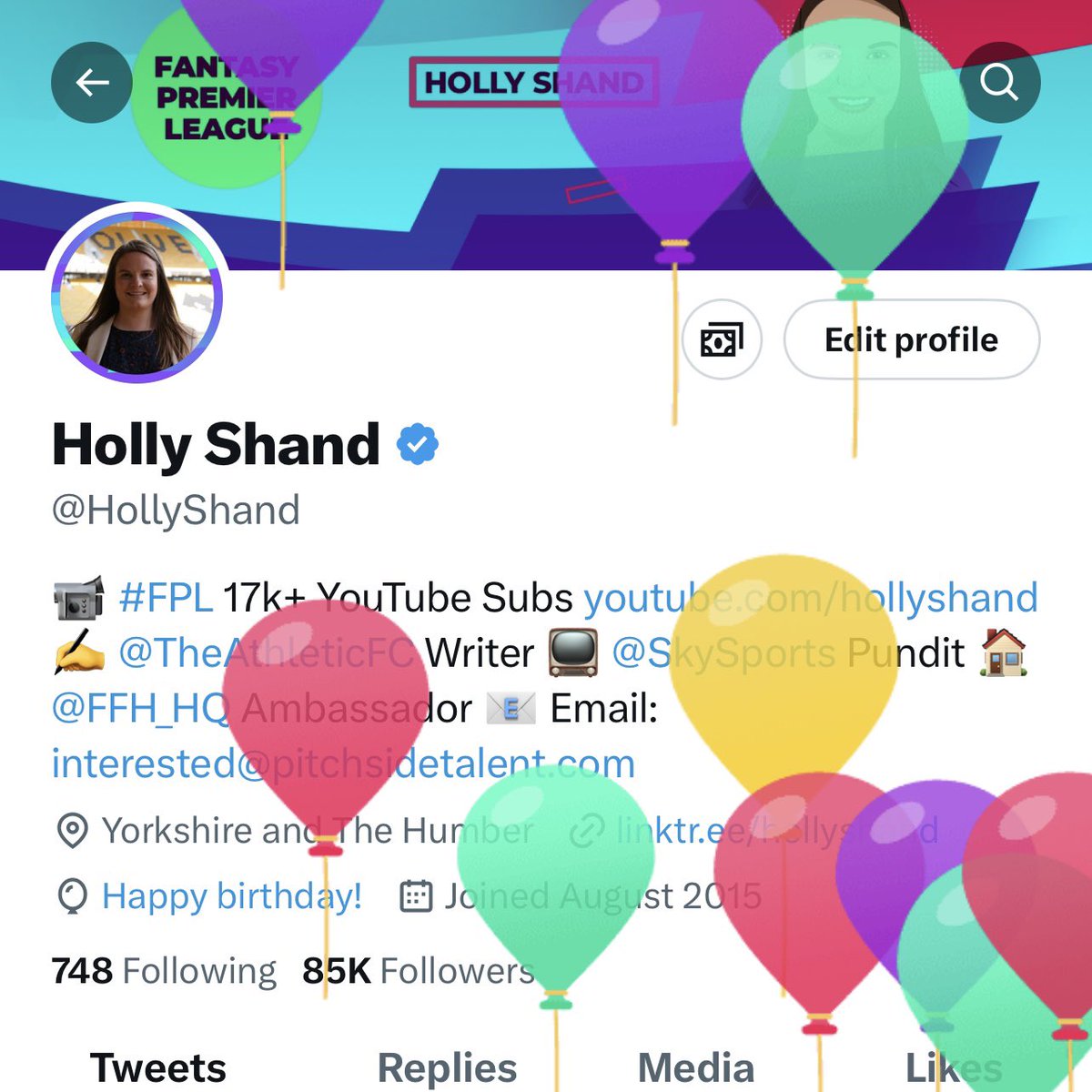 Holly Shand tweet media