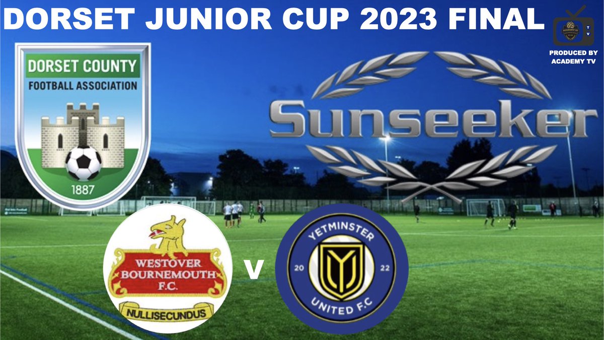 ⚽️NEW VIDEO🎦 <a href="/ClubWestover/">Westover Football Club</a> 1-2 <a href="/YettiesUnited/">Yetminster United</a> ➡️youtu.be/jDqJaASoO8Q Check out this set of highlights and subscribe to AcademyTV for Daily non-League Highlights. <a href="/Dorsetechosport/">Dorset Echo Sport</a> <a href="/yeovilsomerset/">Yeovil Somerset UK</a> <a href="/swsportsnews/">South West Sports News</a>  <a href="/DorsetCFA/">Dorset County Football Association</a> #NLRS #cupfinal #champions