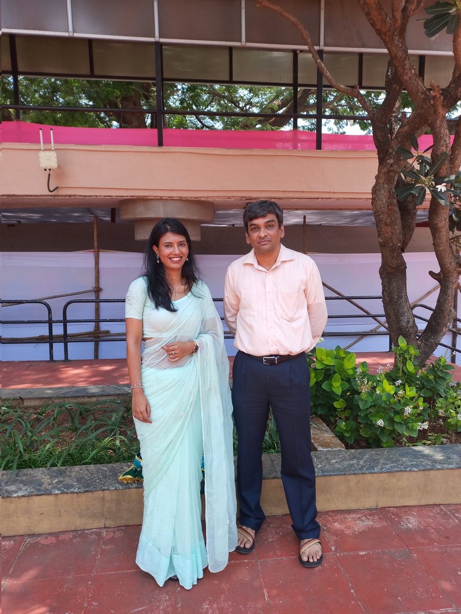 BhattVasavi's tweet photo. Aj khush to bahut honge tum 👩‍🎓💃

Honoured to be receiving the #PhD degree from Shri @DasShaktikanta #Governor @RBI and President @Igidr_Mumbai at the #18thConvocationIGIDR 

#Econtwitter #PhDone #graduation #AcademicTwitter https://t.co/eOFgRr97DV