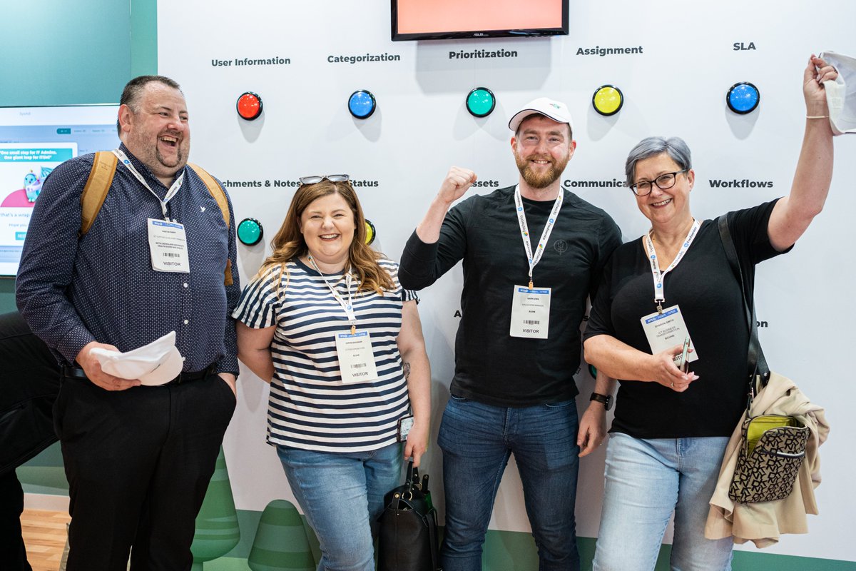sysaid's tweet photo. We are putting your skills 💪 to the test at @SITS_UK ! Try your luck, win some prizes, &amp; meet our incredible team 🤝 who will enlighten you on SysAid's #serviceautomation solution! https://t.co/uzvZfCNeo7