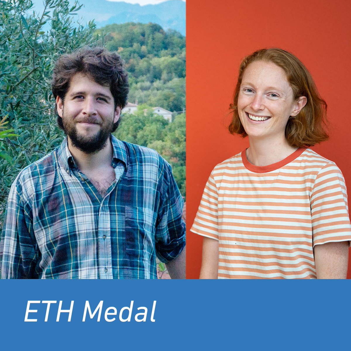 Congratulations to Sarah Nadeau @TanjaStadler_CH and Joaquin Gutierrez @KhammashLab on receiving the #ETHmedal for their excellent doctoral theses on advancing pathogen phylogenies for public health and developing a bacterial growth platform > u.ethz.ch/tHJvb+ @ETH_en