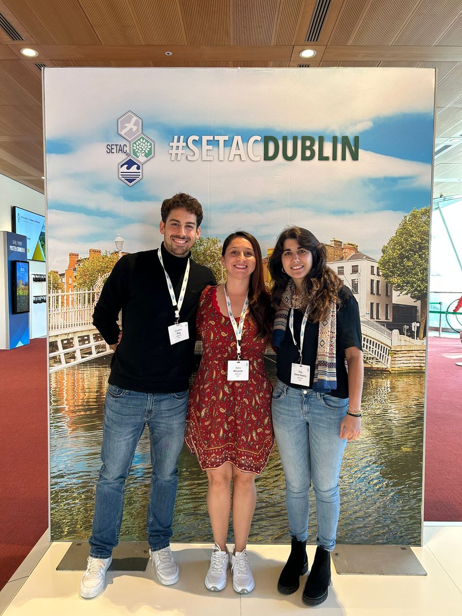 olgagom3z's tweet photo. Last week I had the chance to present our work at @SETAC_world #SETACDublin. It was a great experience to share the advances of our research and to learn even more. Really happy to be able to share time with old and new colleagues.
@IDAEA_CSIC https://t.co/BdL4QYXzoc