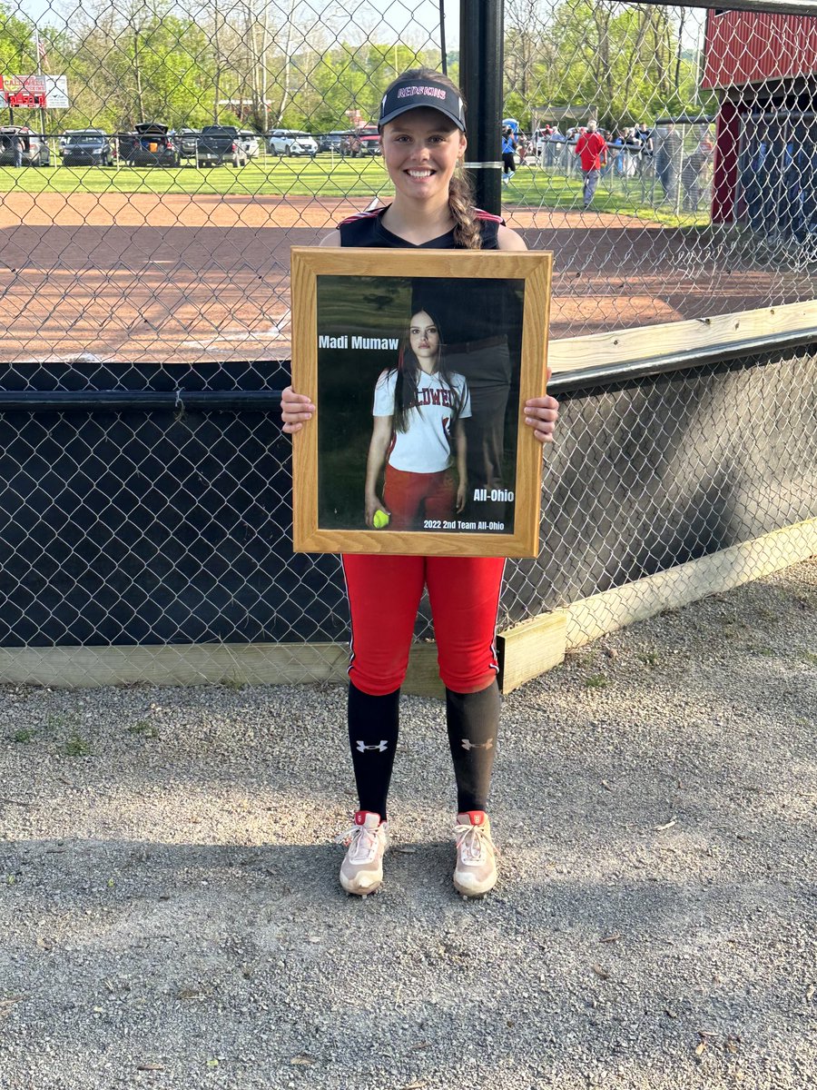 Congratulations Madison ! Madi was recognized by Caldwell Athletic Dept tonight for her softball achievements, along with 3 of her peers . Although , Her high school career is coming to an end ,a new chapter is getting ready to start . We’re very proud of you, Madi !