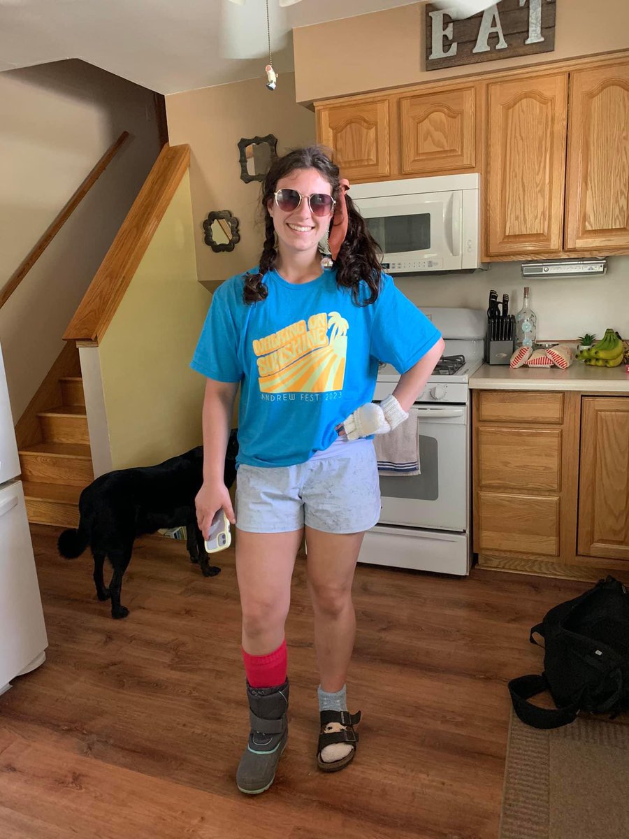 did she match mismatch day? #andrewfest2023 <a href="/AndrewStuCo/">VJA StuCo</a> <a href="/AndrewHS_d230/">Victor J. Andrew High School</a>