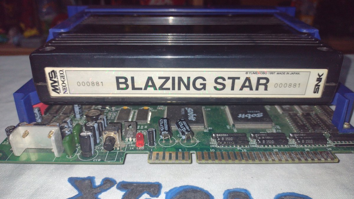 XTOA3's tweet photo. #BlazingStar con sistema pirata #NeoGeo #Gobit https://t.co/oVA5OuQKps