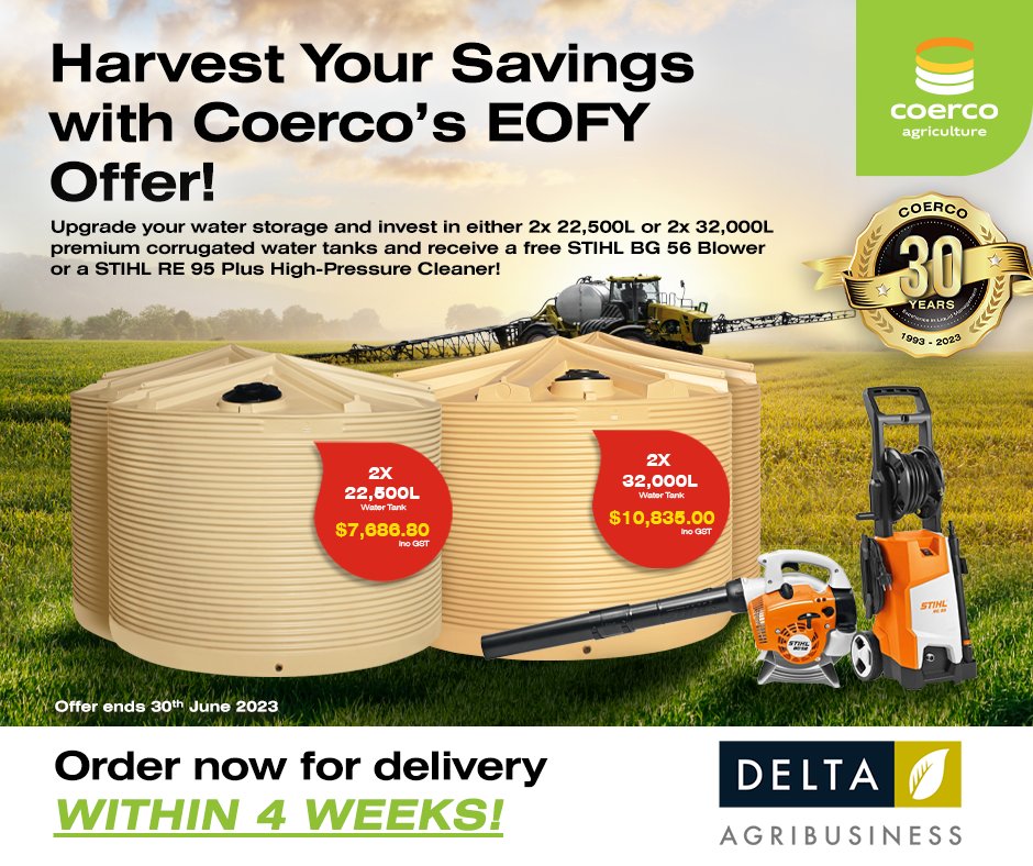 Check out this great end-of-financial-year offer from Coerco!