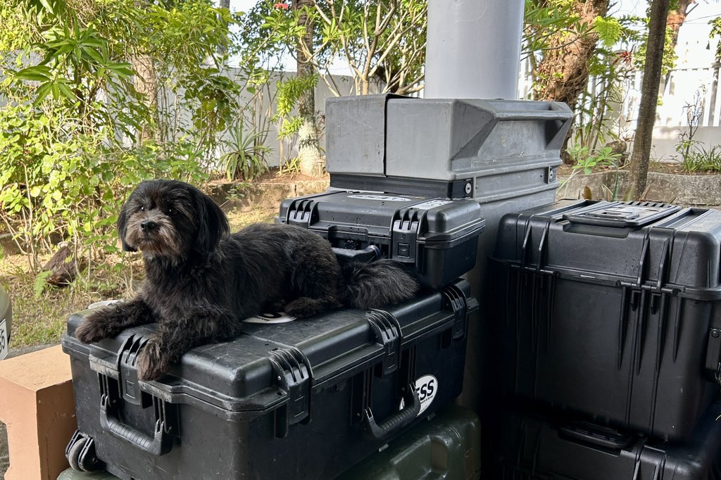 Project security.

#wwiihistory #wwiiarchaeology #sidescansonar #multibeamsurvey #maritimearcheology #philippines