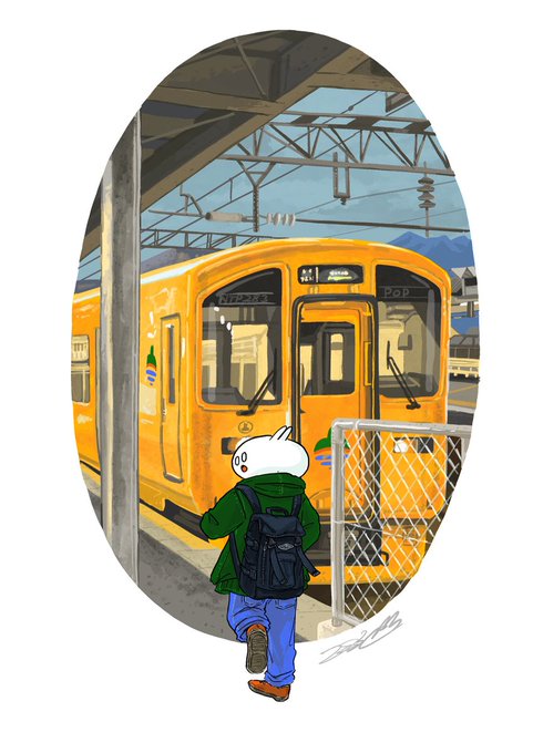 「男の子 電車」のTwitter画像/イラスト(新着)