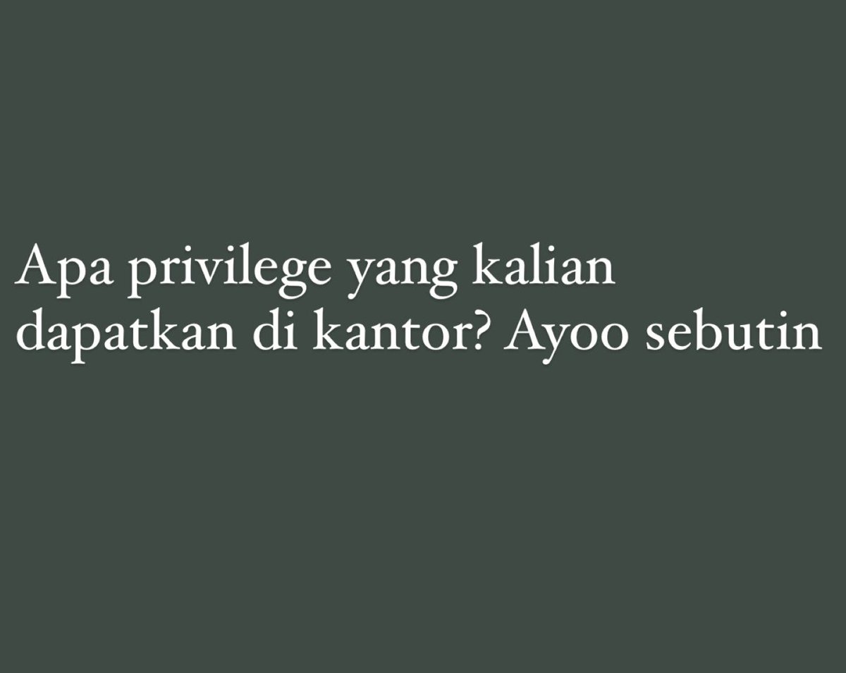 worksfess's tweet photo. Work! Selain masalah duittt yaa. Kayak kenyamanan atau rekan kerjanya dll https://t.co/5vWcFdoBoU