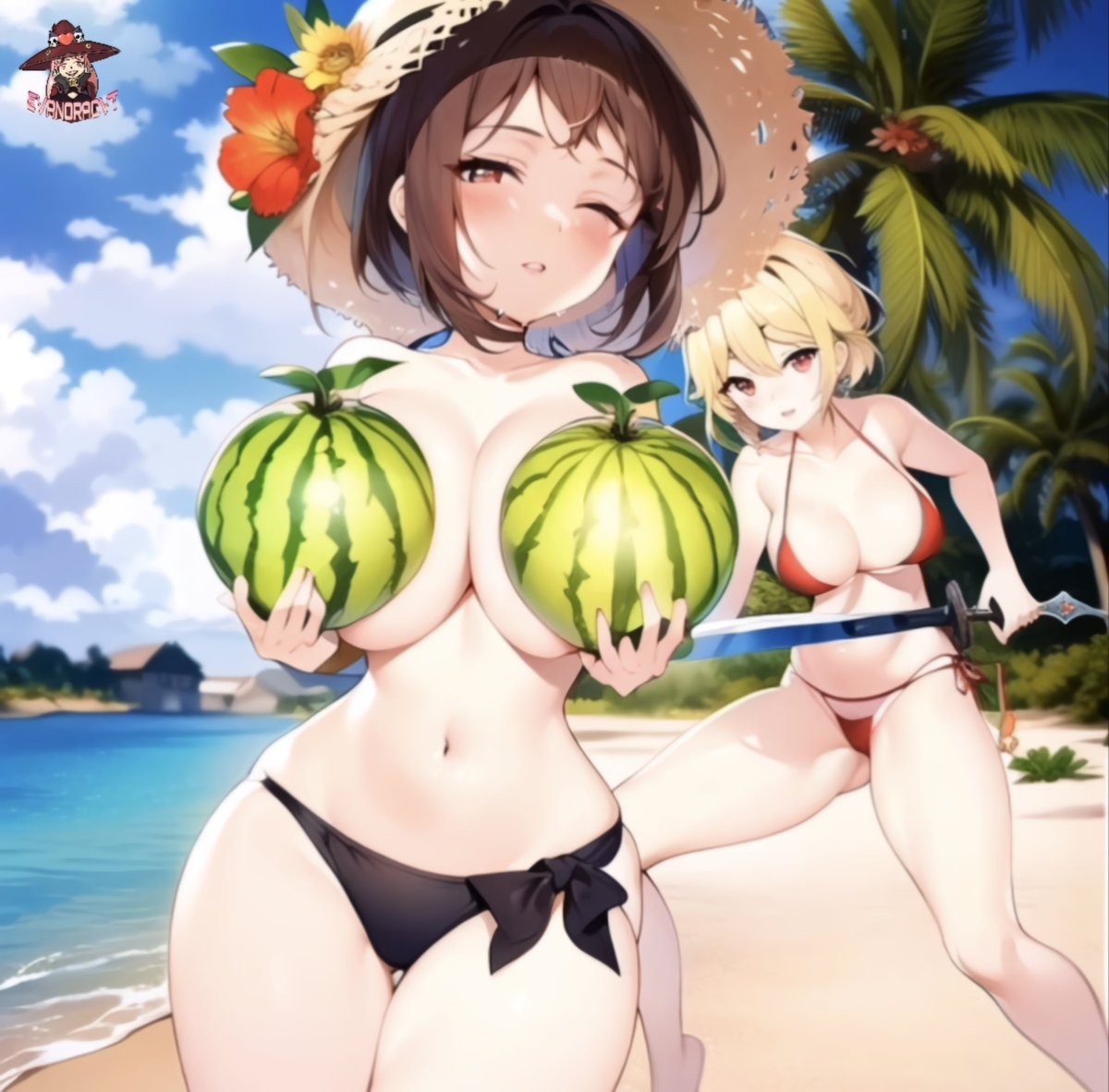 EvanoraGVT's tweet photo. Wenas Banda Brujera Feliz Miércoles de Valen... Digo de Melones 🍈🍈🍈
Siganla pasando Genial.
(Ya ando un poco mejor).
#GuardianTales #evanoragvt #ai #ia #valencia #Loraine https://t.co/ZTynmcGgFD