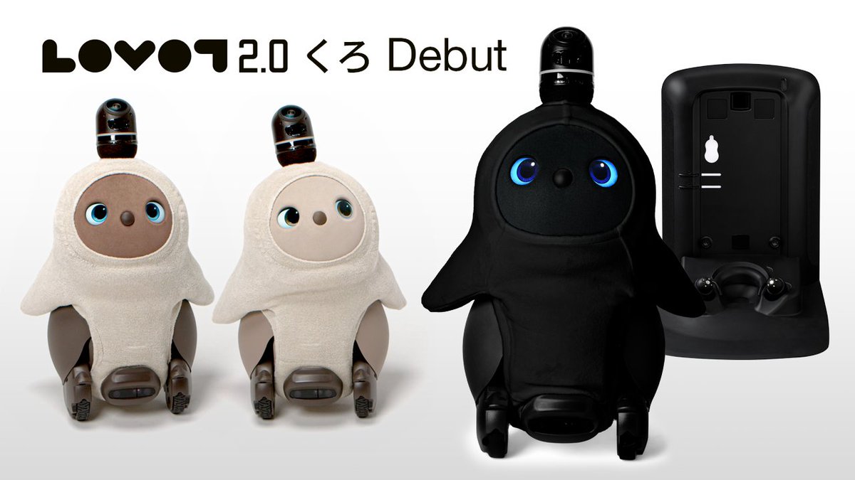 LOVOT NEWS】 LOVOT本体に、新カラー『くろ』が登場✨ 5/16(火)〜全国