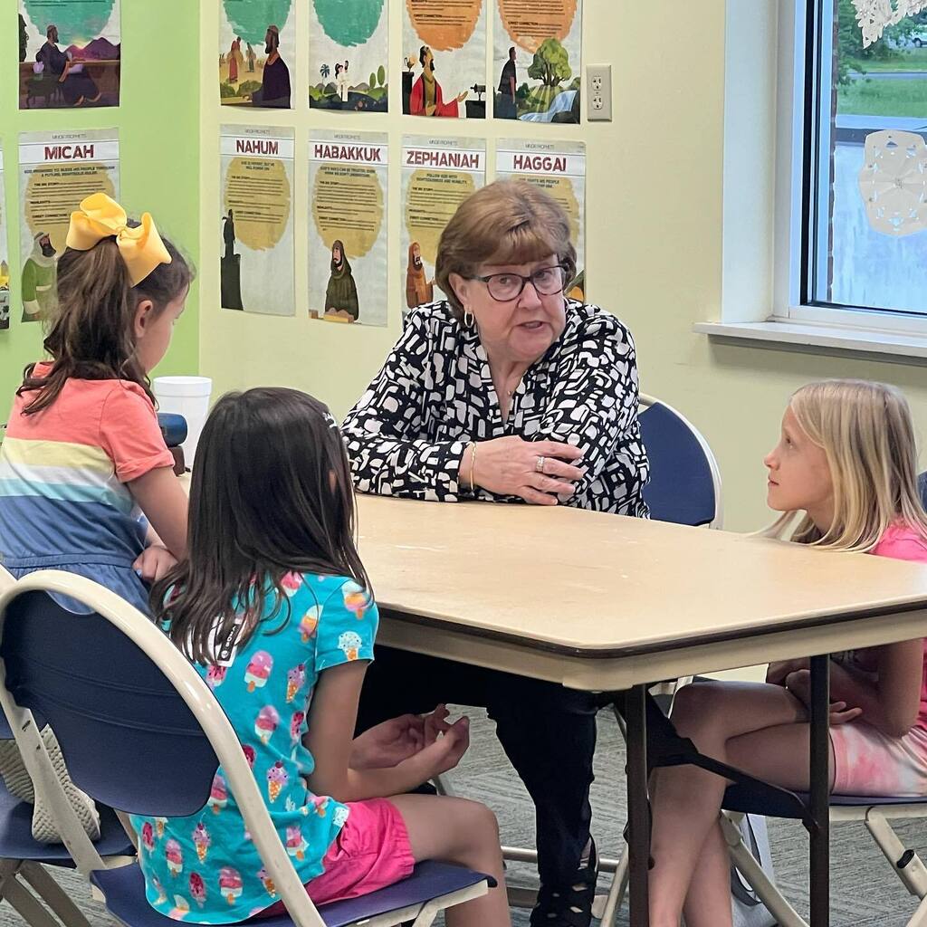 There is nothing I love more than intergenerational ministry. Tonight we ended our spiritual discipline unit on evangelism, so we had some hands on practice. 😀 We often tell kids to share Jesus, but don’t give them a safe place to grapple with their … instagr.am/p/CsFbGHoLbzZ/
