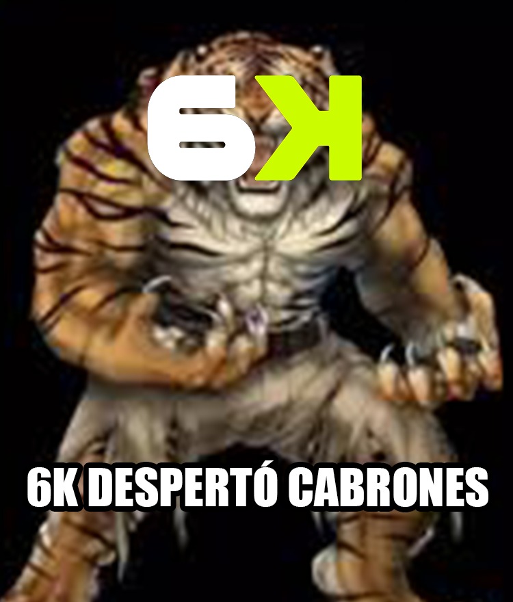 Reptile_mx's tweet image. DESPERTO SIX KARMA CABRONES 1-1 #VCLlatam 🌊💚