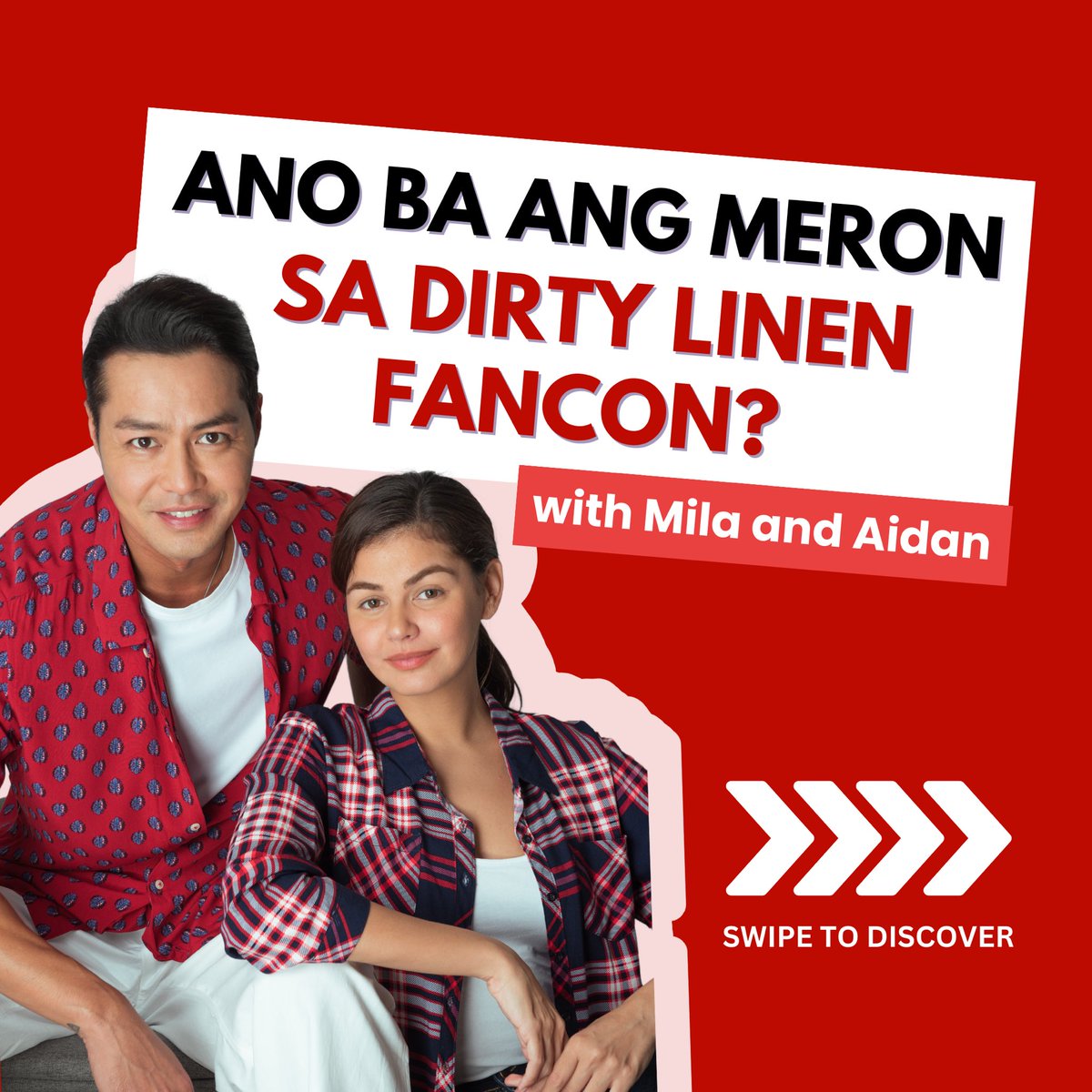 DreamscapePH's tweet photo. Pssst! The dirty secret is out! Ito na ang latest from Aidan and Mila! Wag pahuhuli ha! Click here for more information >> https://t.co/w9hgINt3hF
#DLFanConUS https://t.co/NZjg2LIFUH