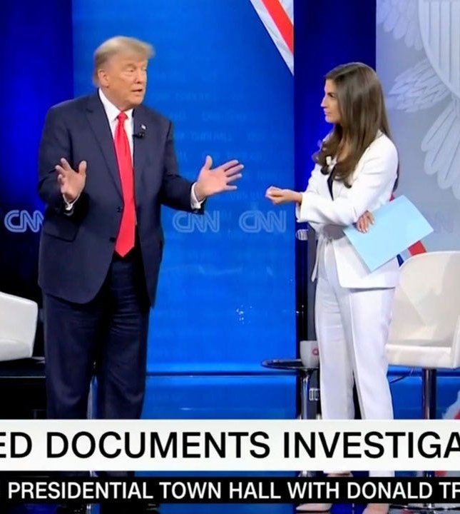 ReallyAmerican1's tweet image. HORRENDOUS: CNN and host Kaitlan Collins were just HUMILIATED by a twice-impeached, indicted former President who was just found liable for sexual assault because they made the head scatching decision to pack an audience with 400 Trump-friendly Republicans and GOP-leaning…