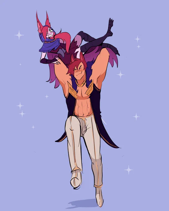Like this, but also like this <3   #LeagueOfLegends #ArtofLegends
