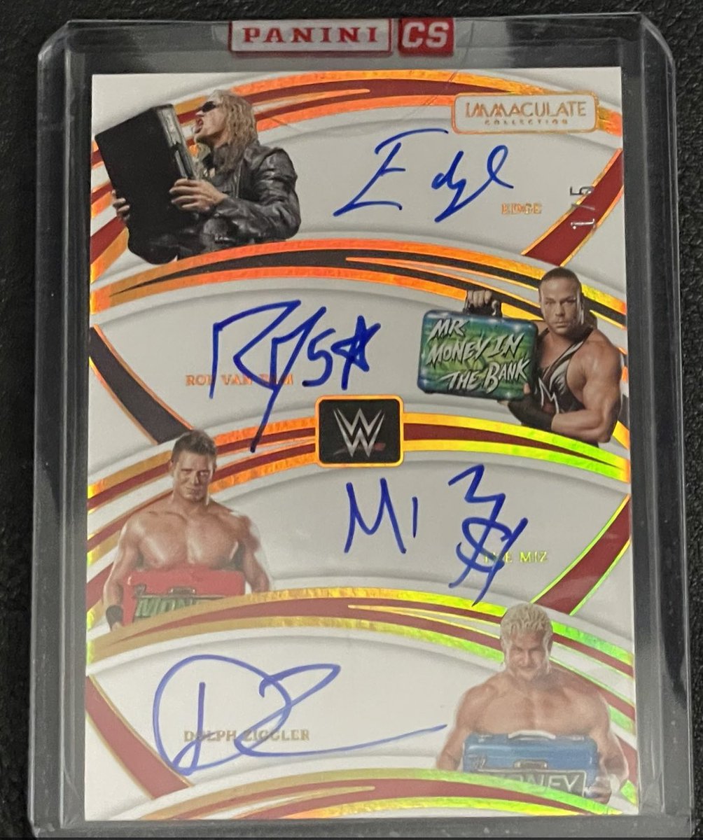 SCUncensored's tweet photo. Another big redemption filled! Congrats to @RobSmashEnt on this awesome card. Good news for those with Edge autos outstanding! https://t.co/6fUcvZkyRc