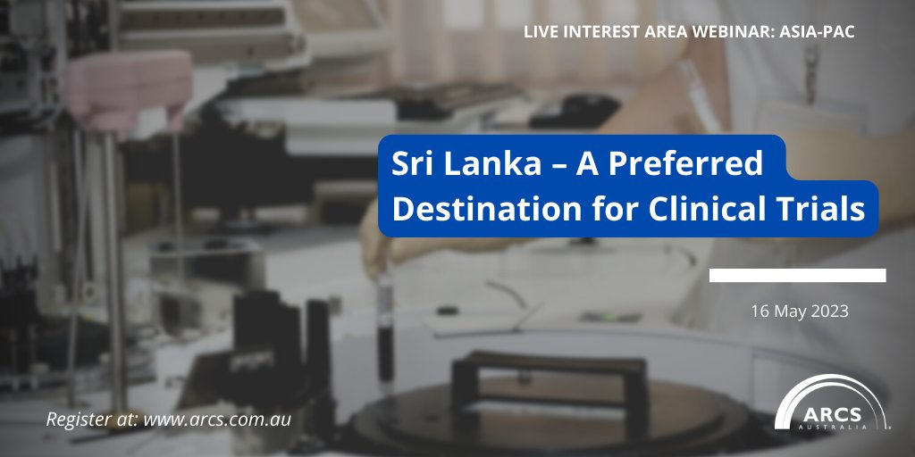 Register now for the next Asia- Pac interest area webinar on 16 May. Secure your place today
ow.ly/Warh50Ok4xL