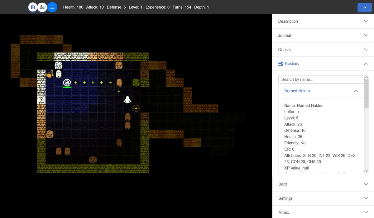 LitRPGforum's tweet photo. Fireball go boom soon...

muhplayer.isCastingSpell = true;
muhplayer.isUsingRangedWeapon = false;
muhplayer.isTargetSelectMode = true;
muhplayer.highlightDaPointer.setVisible(true);

#gamedev #roguelike #actionturnbased #atb https://t.co/HQFEsgqPzR