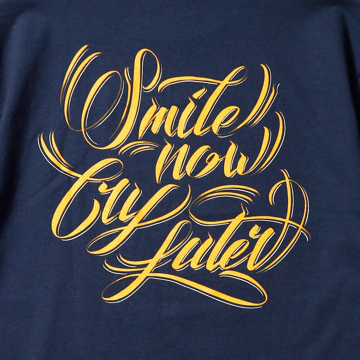 The BONEZ Traditional Tattoo Tee Lサイズ The BONEZ в X: „【着用サイズ】 Smile now cry later Tee PRICE