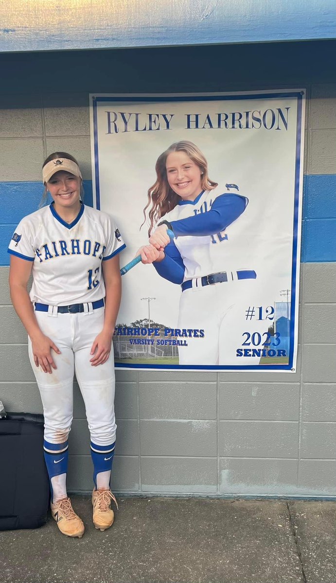Alabama Thunderbolts 2023 - Sherman (@al_bolts2023) on Twitter photo Have yourself a SR season <a href="/RyleyH2023/">Ryley Harrison</a> She has a perfect 21-0 record through 122IP while only allowing 61 hits, striking out 214 with a 0.40 ERA While also on 🔥 at the plate hitting .487 with a state leading 20 HRs, 71 RBIs with seven doubles and two triples!
<a href="/SouthAlabamaSB/">South Alabama Softball 🥎</a> Have yourself a SR season <a href="/RyleyH2023/">Ryley Harrison</a> She has a perfect 21-0 record through 122IP while only allowing 61 hits, striking out 214 with a 0.40 ERA While also on 🔥 at the plate hitting .487 with a state leading 20 HRs, 71 RBIs with seven doubles and two triples!
<a href="/SouthAlabamaSB/">South Alabama Softball 🥎</a>