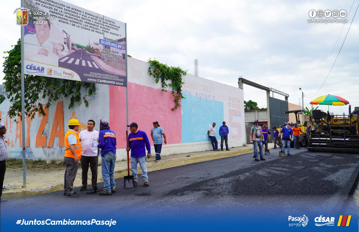 Las calles en lotización Apolinario Barreto dos lucen renovadas.

Con la obra de asfaltado que ejecuta el Alcalde <a href="/cesarencaladae/">CÉSAR ENCALADA ERRÁEZ</a> el sector cambió su imagen urbanística.

Con la obra se construyeron bordillos con cunetas, sumideros, obra sanitaria e infraestructura vial.

#obras