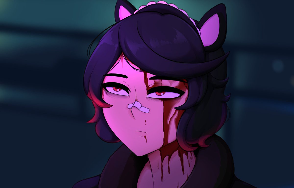 Moros_01's tweet photo. It's hard working at the catboy maid café https://t.co/l2zmPTTFhG