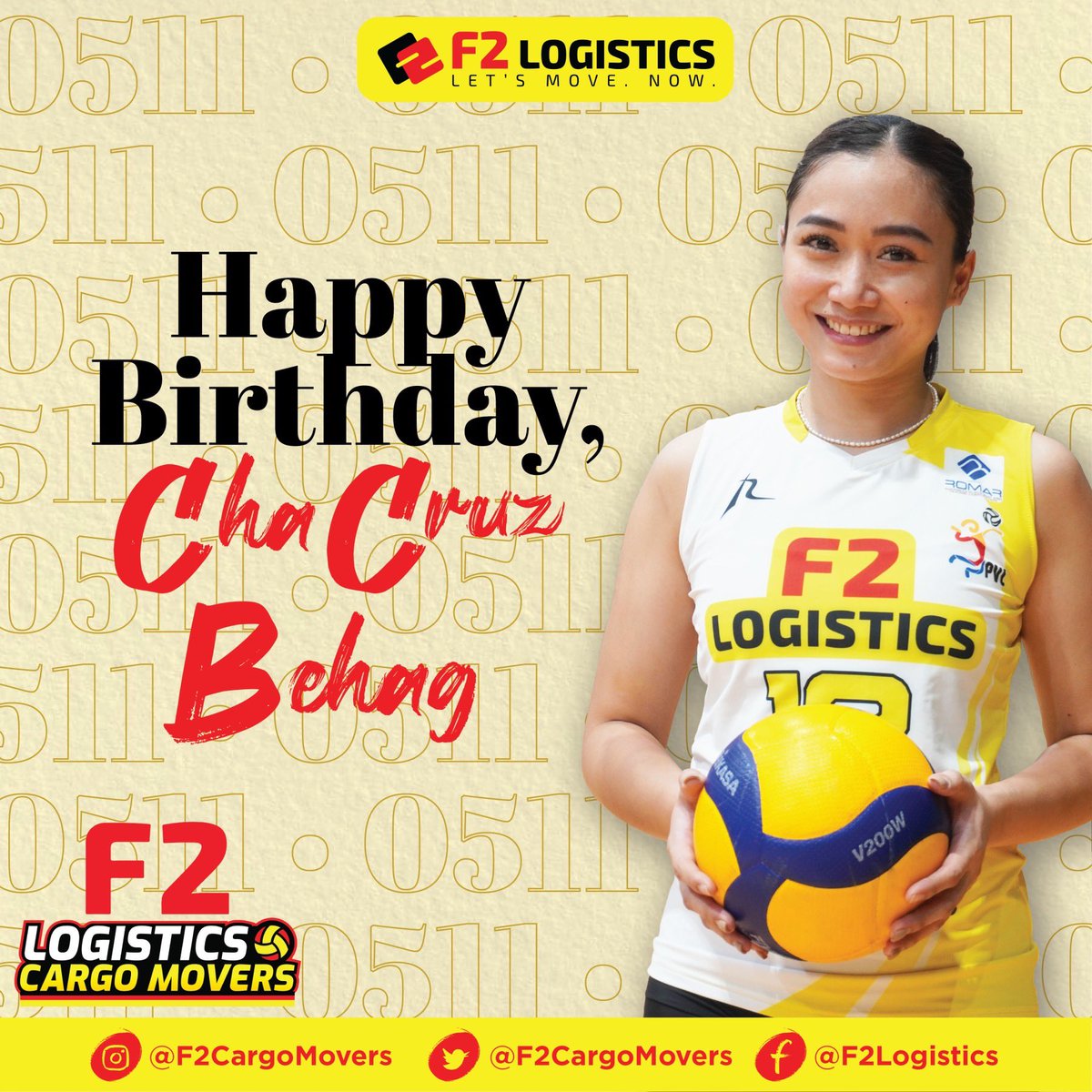 F2LogisticsPh's tweet photo. Happy happy Birthday Mrs. Everything @chacruzbehag  !

Thank you for always inspiring 💛.

Love,

Your F2 Family

#LetsMoveNow https://t.co/AWUnQOWuia