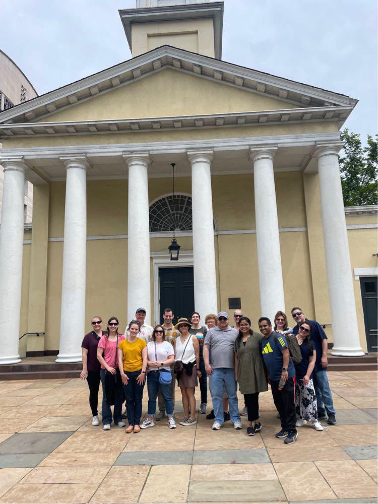 fuzzysynapse's tweet image. My first #NORDP2023 conference memories! Kudos to the organizers for hosting such a great #conference. Had opportunity to give a lightning talk, met some amazing folks in RD space, learned a lot to bring back to my role and ofcourse visiting #WashingtonDC DC 1st time! :)