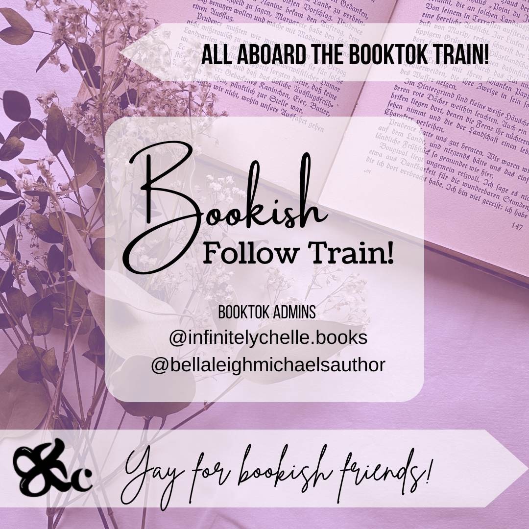 nfinitelychelle's tweet photo. #Booktwitter are you on #Booktok too? 
🚂📓📘📕📗📔📙 #bookishfollowtrain! https://t.co/qhpuNVBDux