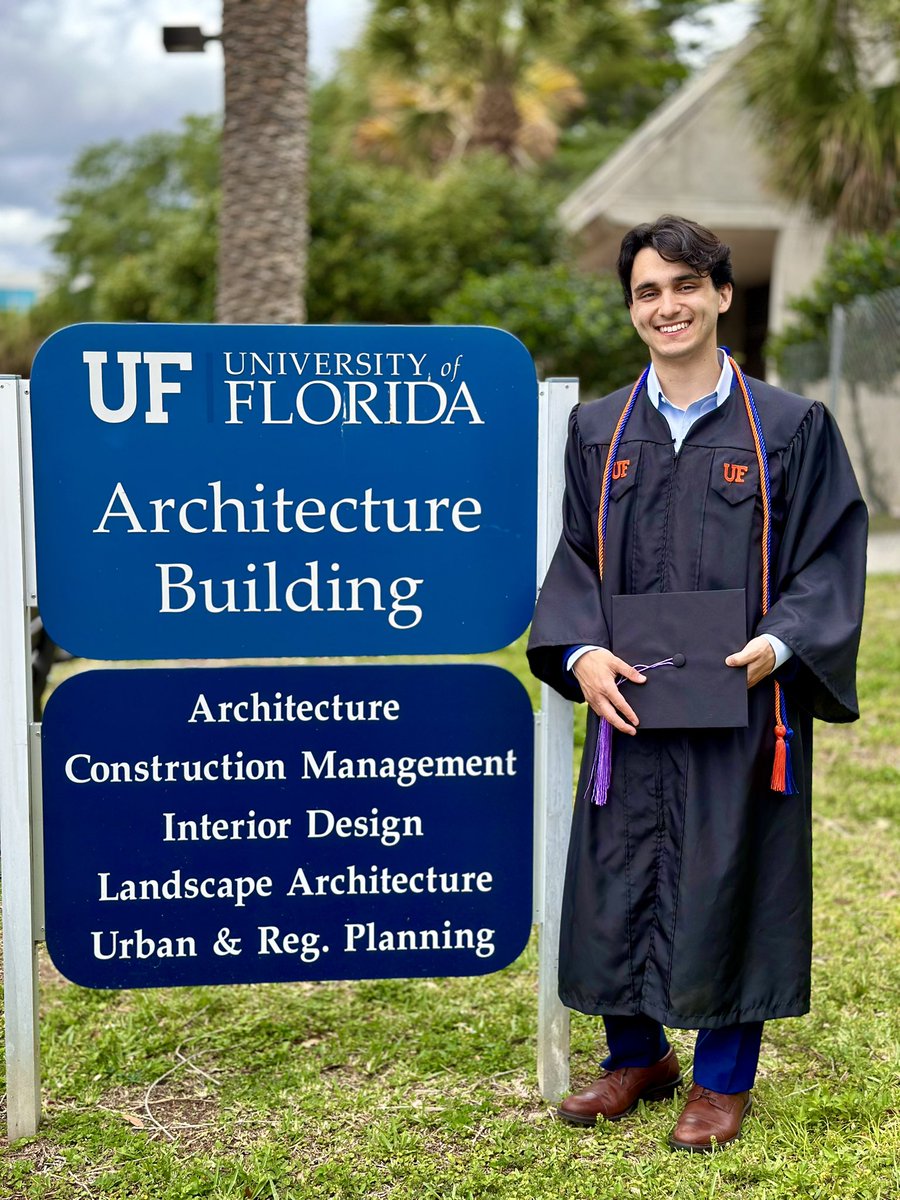 Super proud of my son @thetonster0! Congratulations in graduating from @UF 🐊 with a Bachelor of Design in Architecture! With your beautiful mind, can’t wait to see the wonders you create!